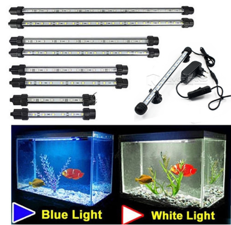 Reflector tipo caja para acuario, farol acuático resaltador, sumergible resistente al agua y de paisajismo, luz de relleno LED para acuario