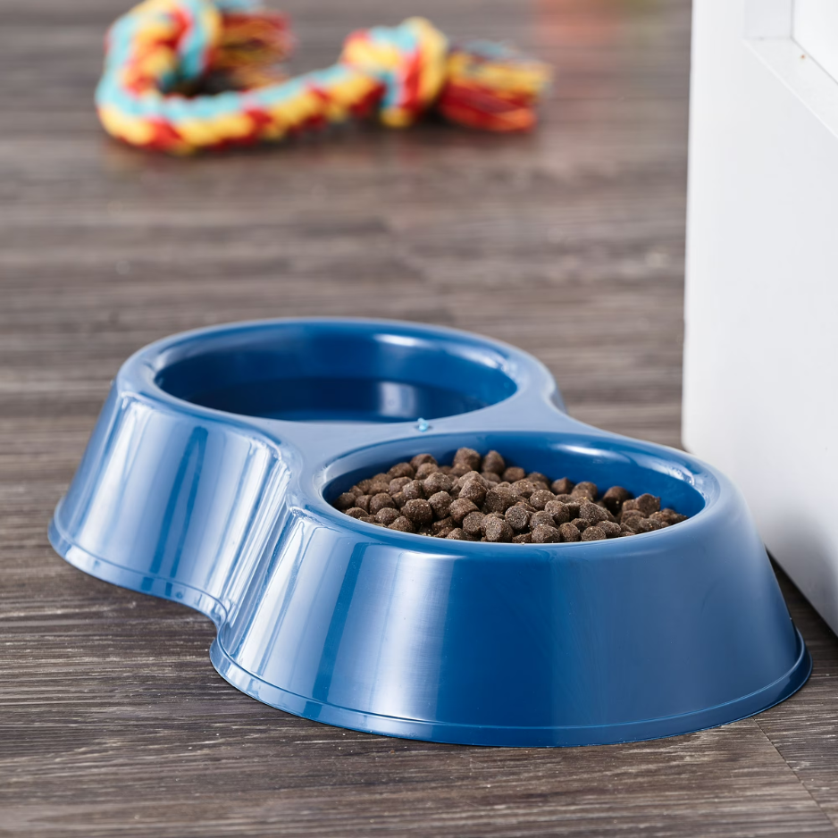 Vibrante Vida Tazón Doblar para Comida y Agua Azul Mediano 6,25 tazas — imagen 3