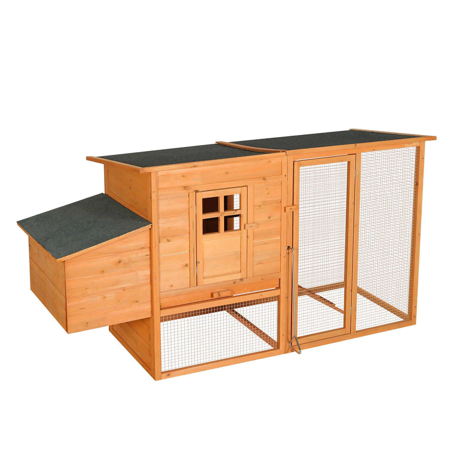 Extra-large Wooden Chicken Coop, Outdoor Unit That Can Be Easily Assembled And Stable, Indoor With Cleaning Tray And Waterproof Roof — image 1