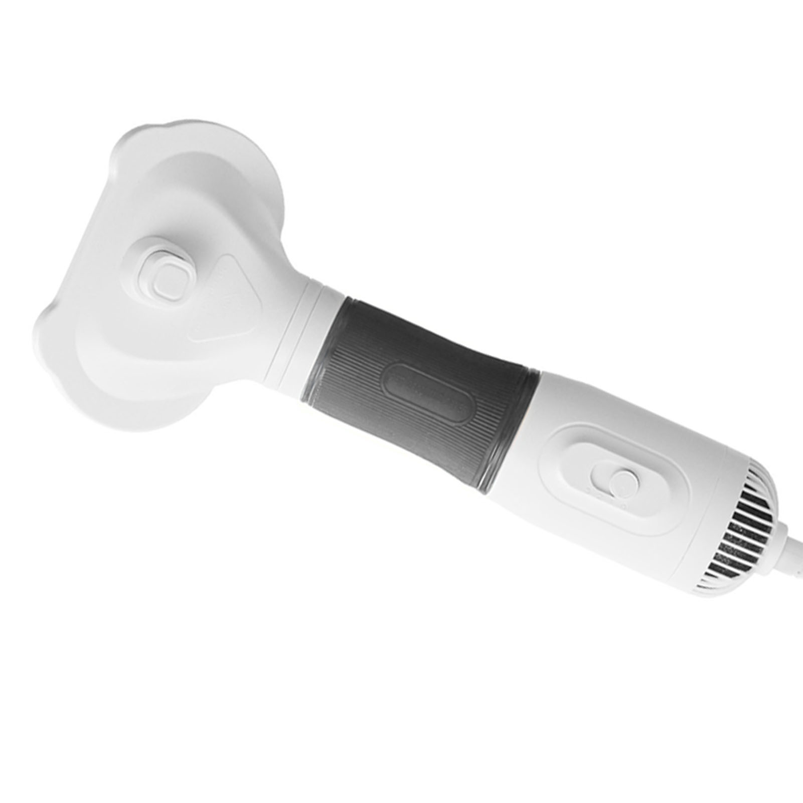 Secador de Pelos de Mascotas con Cepillo Liso Bajo Ruido 600W 3 Niveles de Temperatura Ajustables 3 en 1 para Perros y Gatos Gris — imagen 1