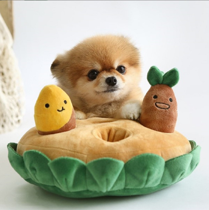 Conjunto de Juguetes para Mascotas con Patatas Dulces y Arroz — imagen 5