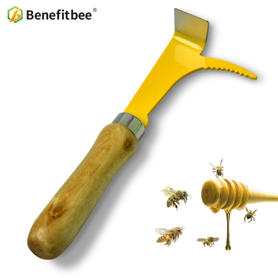 Benefitbee 19cm Stainlee Steel Beehive Scraper Knife Beekeeping Tool For Beekeeper Apiculture Tools — image 1