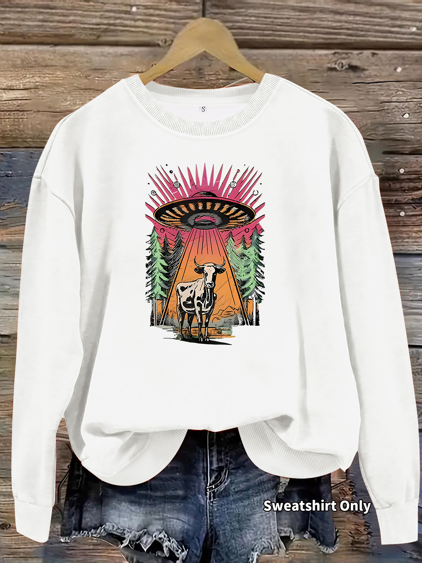 Cattle kidnapped printed hoodie — image 7
