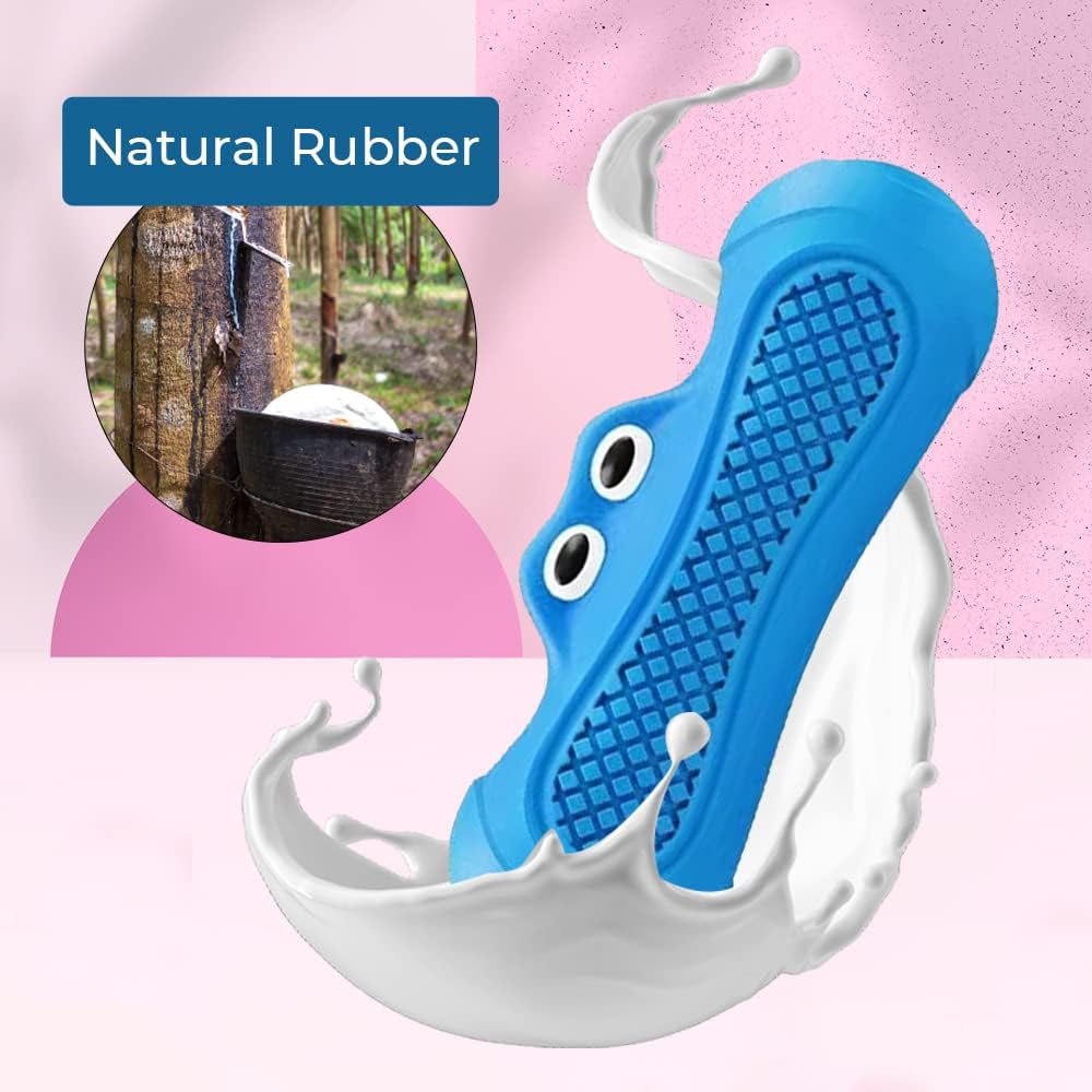 Goofy Tails Dog Toys | Rubber Crazy Monster Squeaky Toys For Dogs| Dog Dental Stick Toy For Medium And Large Breeds| Toy For Aggressive — image 3
