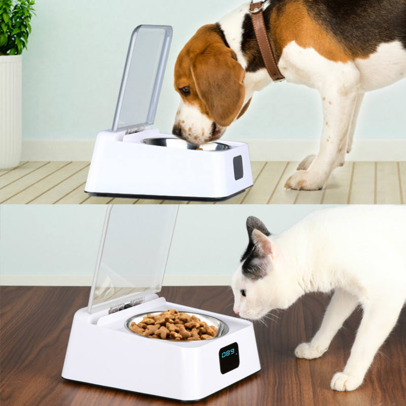 Pet 5G Bowl Pet Automatic Feeder Anti-Cockroach Anti-Mouse Moisture-Proof Bowl Dog Food Utensils — image 2