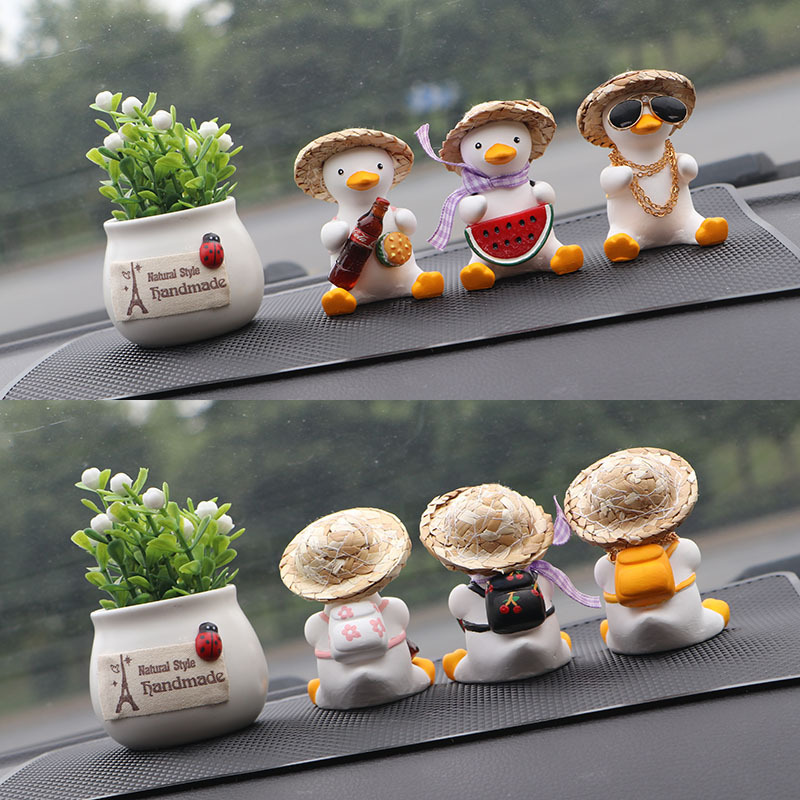 Accesorios de Gafas de Sombrero de Paja para Patos - Decoración Creativa — imagen 1