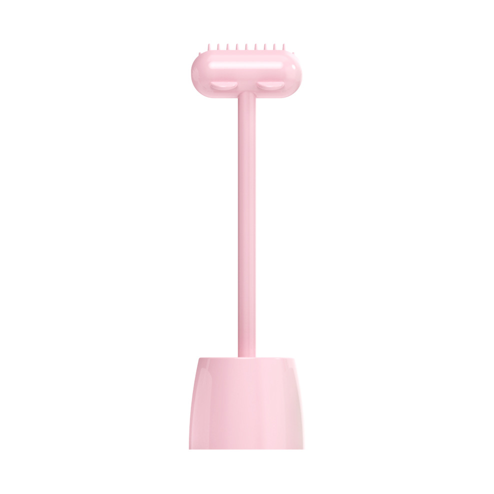 New Cat Jerk Cat Brush Hair Scraper Hair Removal Scratching Massage Brush Cat Scuffing Brush Toy Pet Supplies — image 7