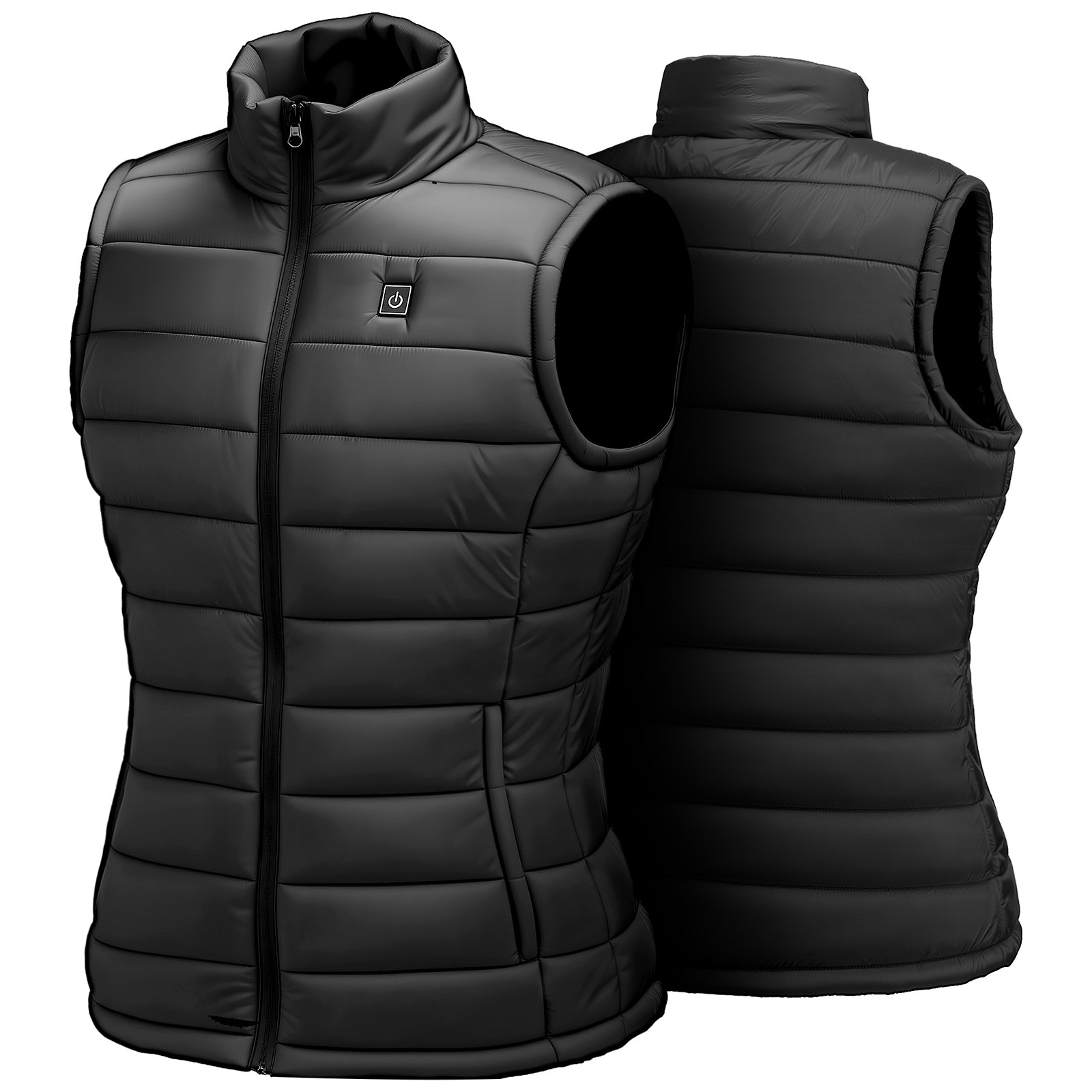 Heated Vest, Women Electric Heating Vest With 16000 MAh Battery Pack, 8 Heating Zones Lightweight Rechargeable Winter-Vest With 3 Levels, For Outdoor Hiking Camping Fishing Skiing, Size S — imagen 1