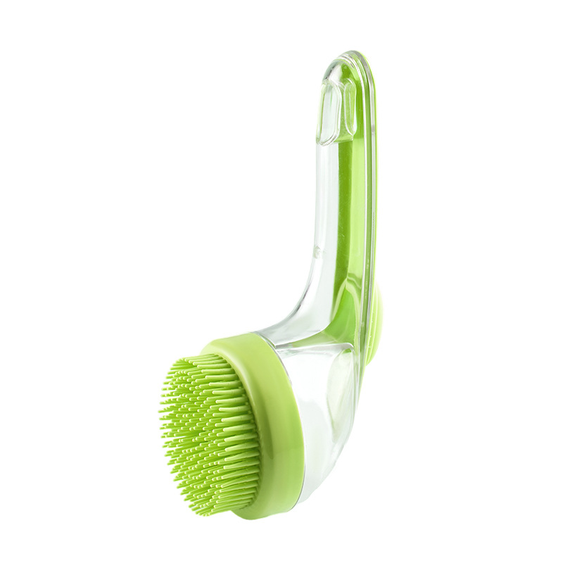 Pulidor de Mascotas para Perros y Gatos - Cepillo para Baño con Contenedor de Jabón, Mano Larga — imagen 2