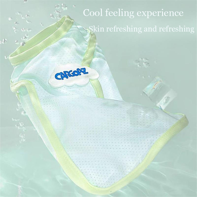 Ropa para gatos previene pérdida de pelo en verano, muñecos de tela fina para gatos y perros, protección solar para mascotas — imagen 4