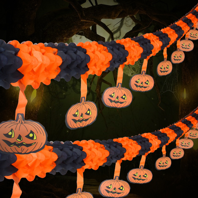 Decoraciones de Halloween Conjunto KTV Propios Pendientes de Papel Araña Murciélago Pendiente Fantasma Colgante — imagen 3