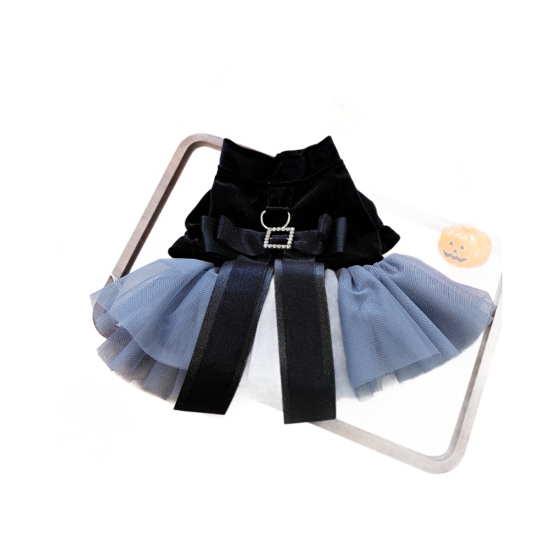 Pet Dog Cat Clothing Halloween Phantom Wedding Dress Princess Dress for Small Dogs — image 6