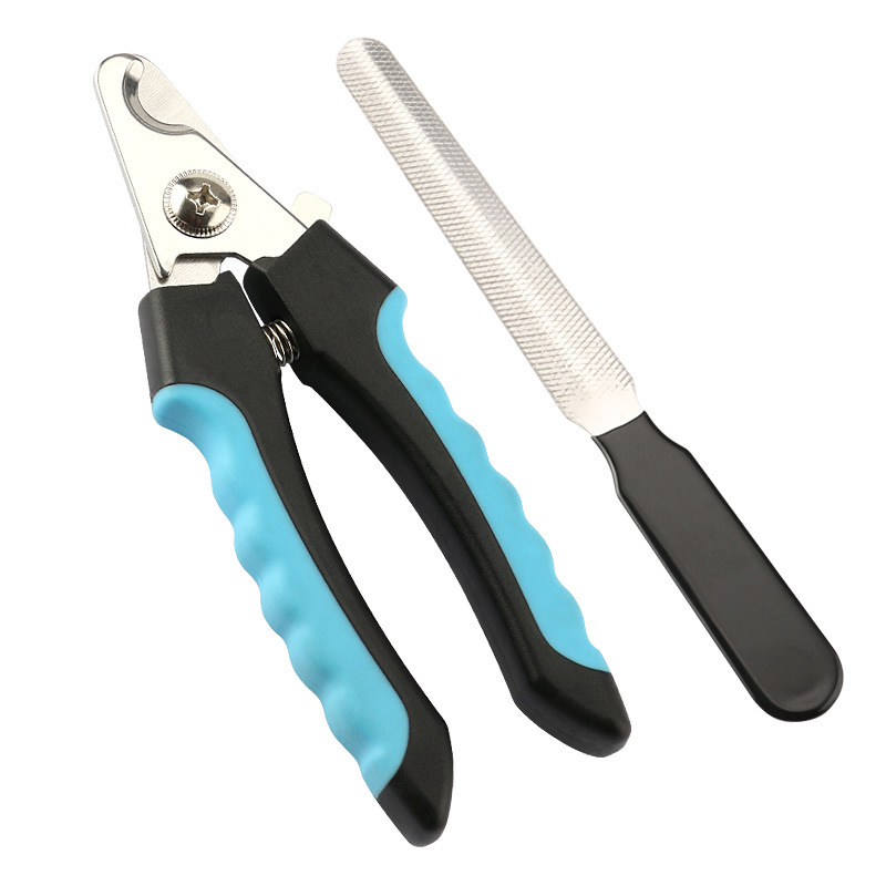 Dog Pet Nail Clipper With File Nail Clipper Cat Nail Clipper Stainless Steel Nail Clipper Pet Supplies — image 2