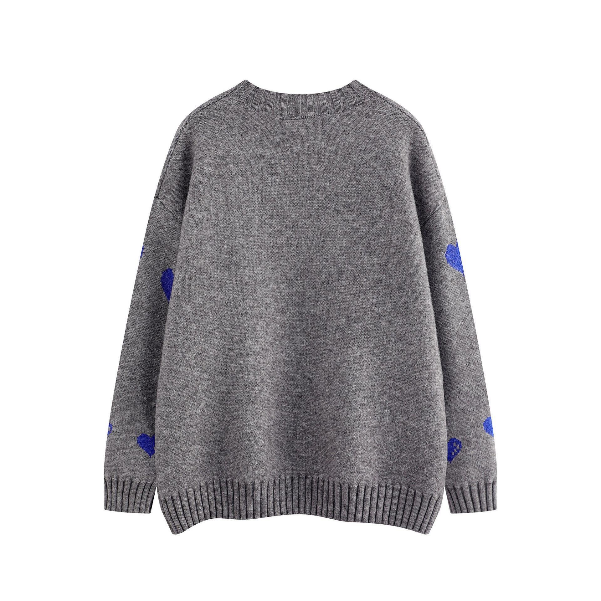 Decorative teddy bear jacquard sweater — image 3
