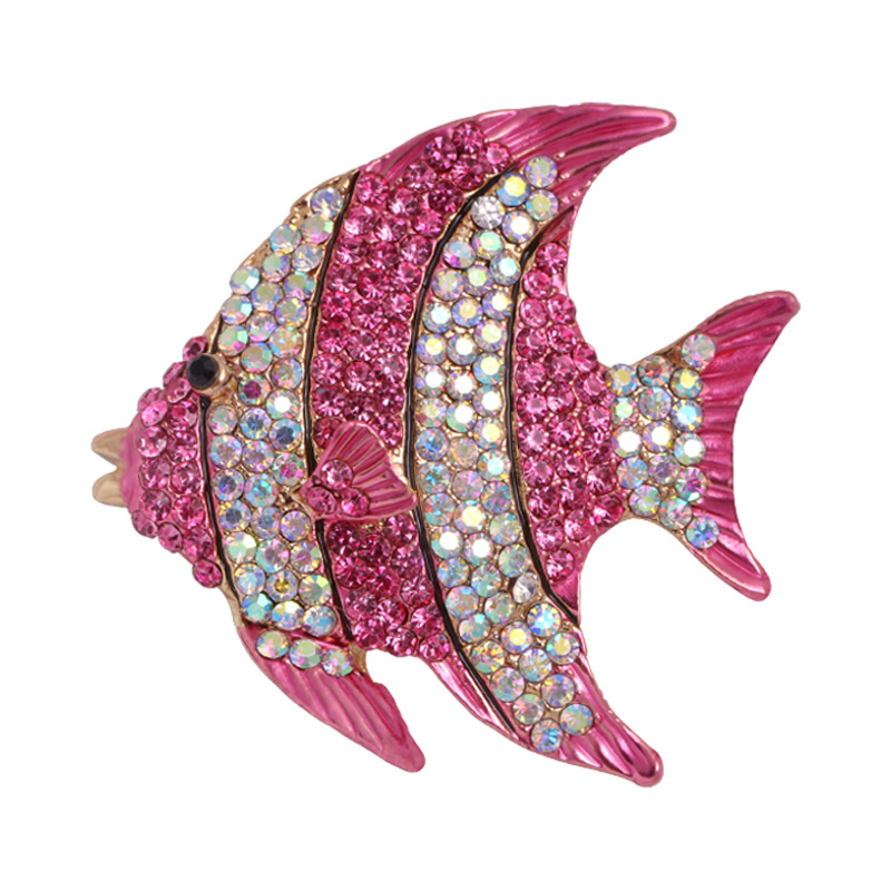 Pino de Moda Diamante para Peces en Aleación Animal — imagen 2