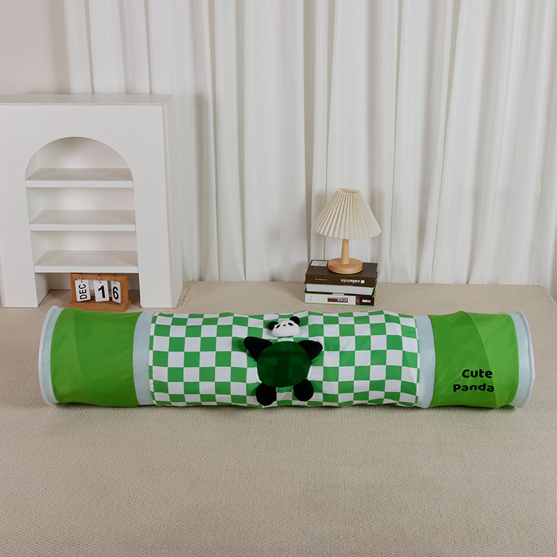 Cat Rolling Cage Toy Hide-and-Seek Straight Tunnel Cat Bed Universal Pet Cat Tunnel — image 7
