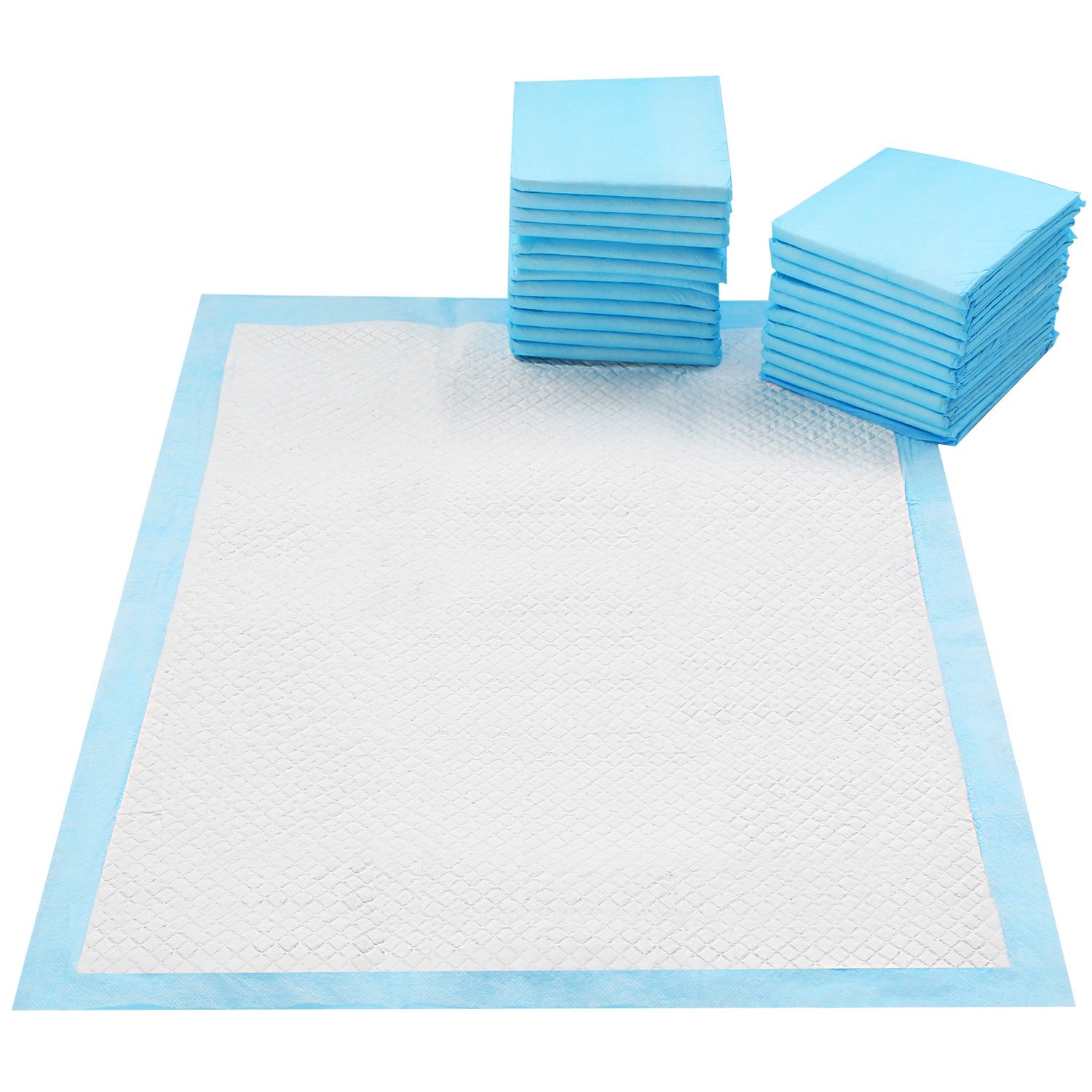 Juego de 50 Piezas de Almohadillas de Entrenamiento para Perros, Tapetes Absorbentes para Cachorros y Gatos, Entrenamiento Sanitario 24in X 18in M — imagen 4