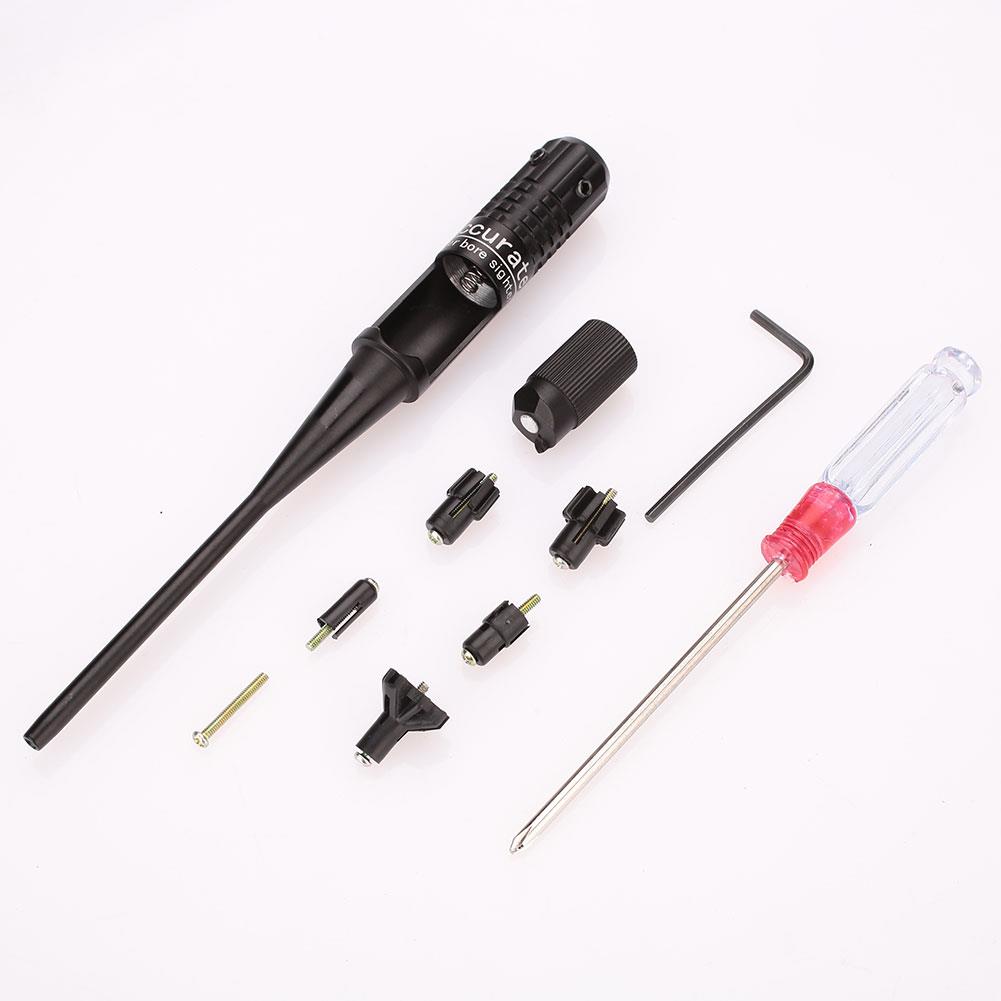 Red Dot Laser Boresighter Bore Sighter Kit for Hunting .22 to .50 Caliber Rifles — image 4