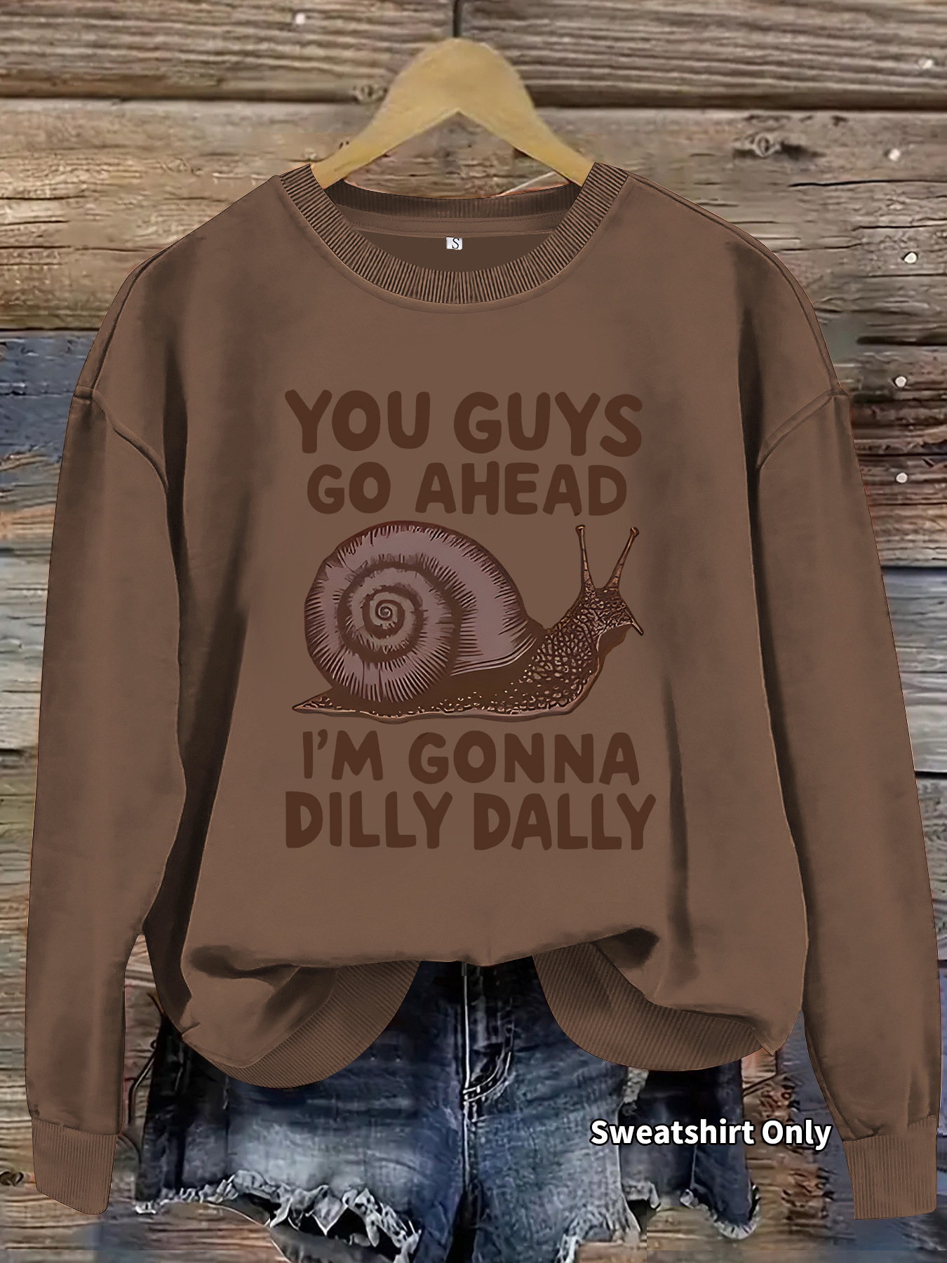 Snail print hoodie for women — image 9