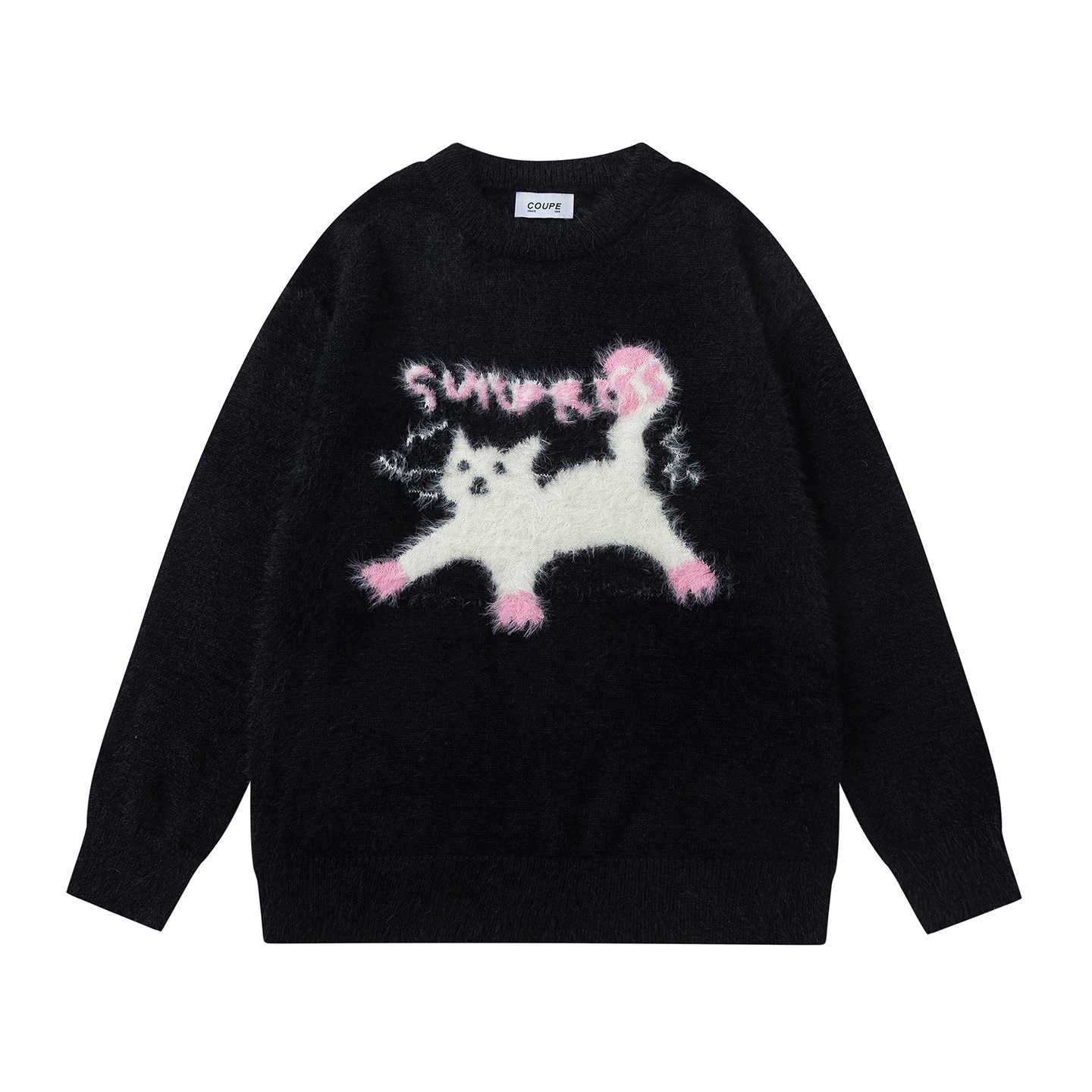 Cute Pet Cat Pattern Sweater — image 4