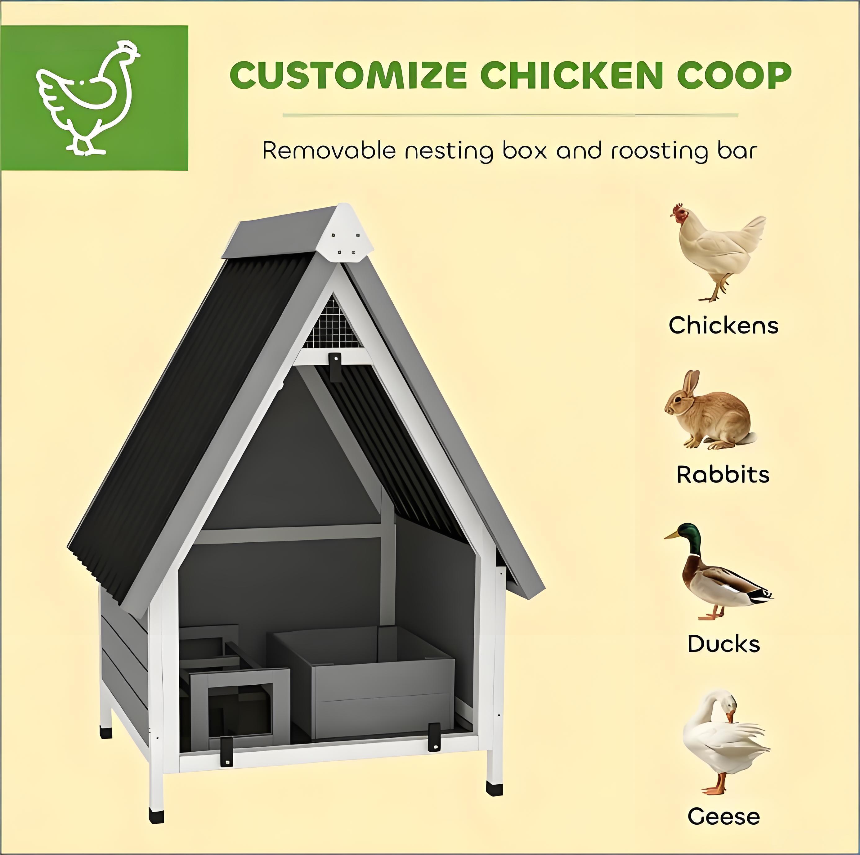 Pet House, Wooden Chicken House, Chicken Coop — image 5
