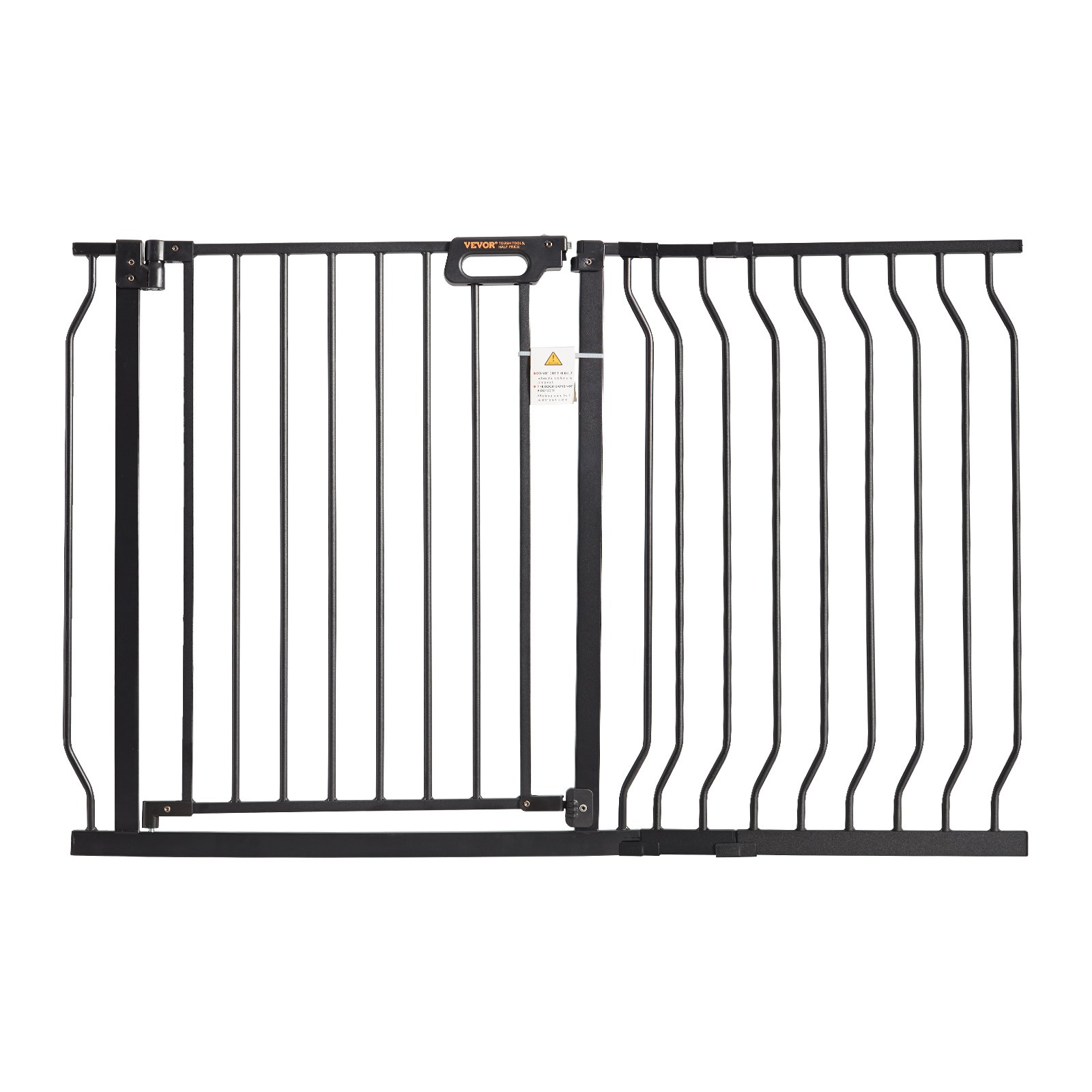 Reja para Bebé, 29.5"-48.4" Extra Ancha, 30" de Alto, Reja para Perros en Escaleras, Puertas y Casa, Puerta de Paso Fácil con Cierre Automático, Reja de Seguridad para Niños y Mascotas, con Kit de Montaje a Presión y Kit de Montaje en Pared, Negro — imagen 1