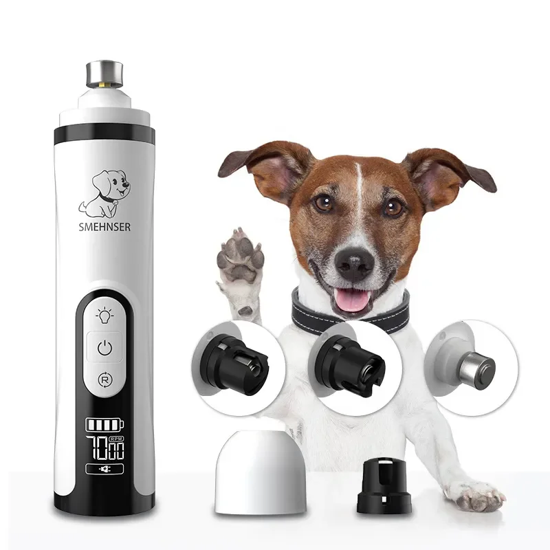 Electric Dogs Nail Polisher Wheel Replacement Grinding Head Pet Nail Grinder Head Trimmer Clipper Pet Paws Grooming Supplies — image 2
