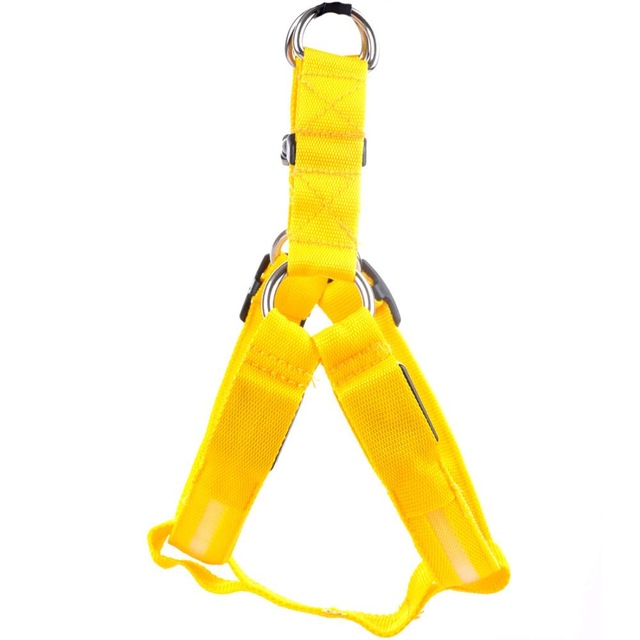 Nylon Pet Safety LED Harness Dog Product Flashing Light Harness Dog Harness Leash Rope Belt — image 12