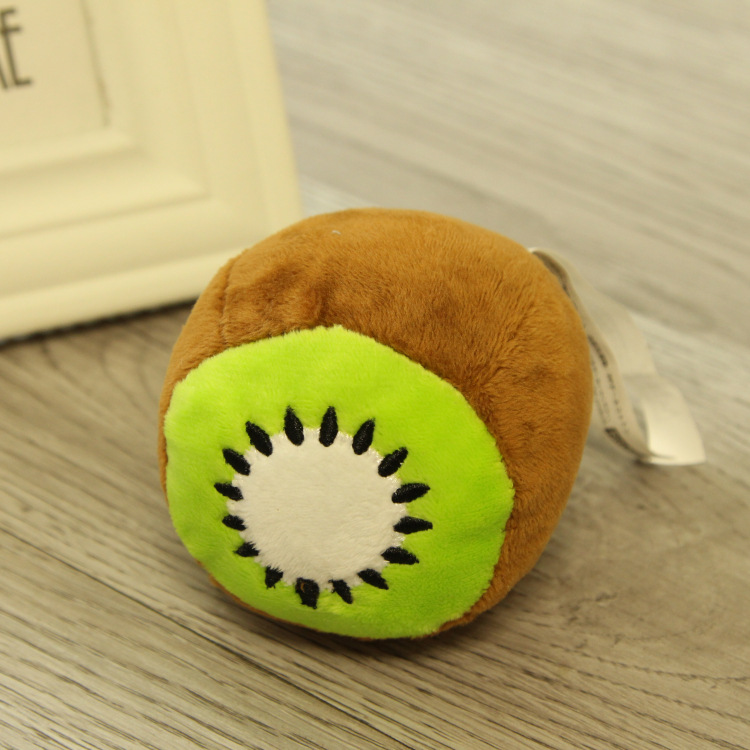 Fruit and vegetable pet toys cat and dog plush toys — image 5